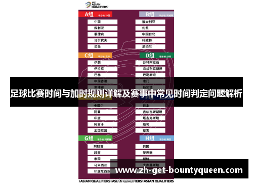 足球比赛时间与加时规则详解及赛事中常见时间判定问题解析